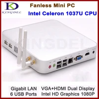 2016 latest widely used thin client mini desktop pc 4gb ram 640gb hdd intel celeron dual core 1 8ghz 1080p hdmi windows 7