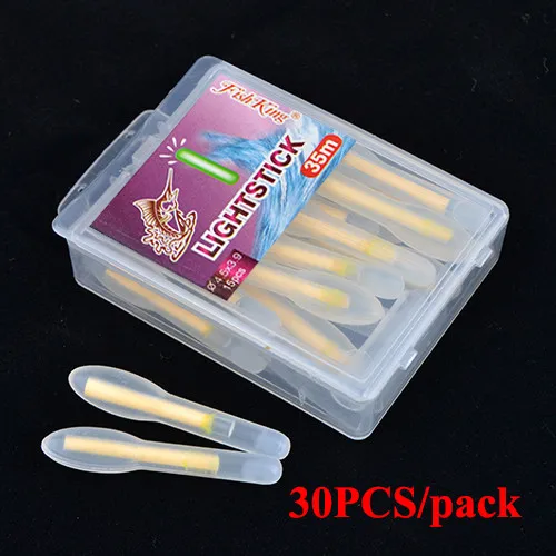 light bulb shape Рыбы Король 30 шт./упак. 4,5*39 мм светильник Stick Mix Размеры светильник лампочка формы прямые волосы палки для рыбалка поплавок - Цвет: light bulb shape