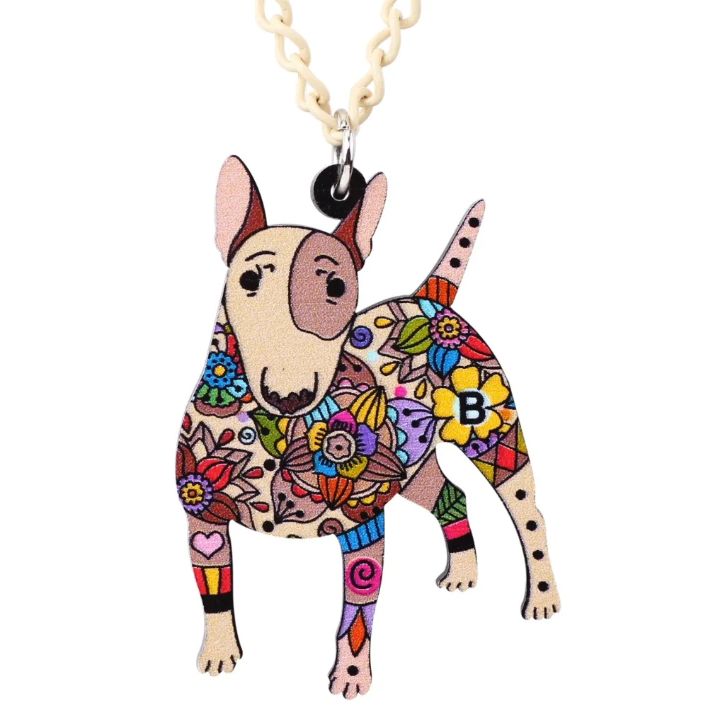 WEVENI Pet Bull Terrier Подвеска для ожерелья собак оригинальная цепочка воротника Горячая