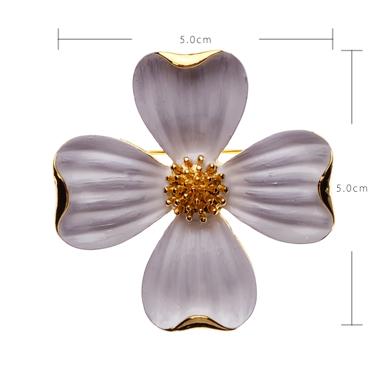 Бутик Amorita Модный новый дизайн белый цветок броши|brooch designer|designer broochflower brooch |