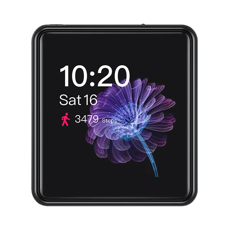 Черный FiiO M5 Bluetooth MP3 плеер портативный мини без потерь музыка HIFI Высокое разрешение FlAC DAC DSD128 LDAC Спорт Бег цифровой аудио плеер - Цвет: Черный
