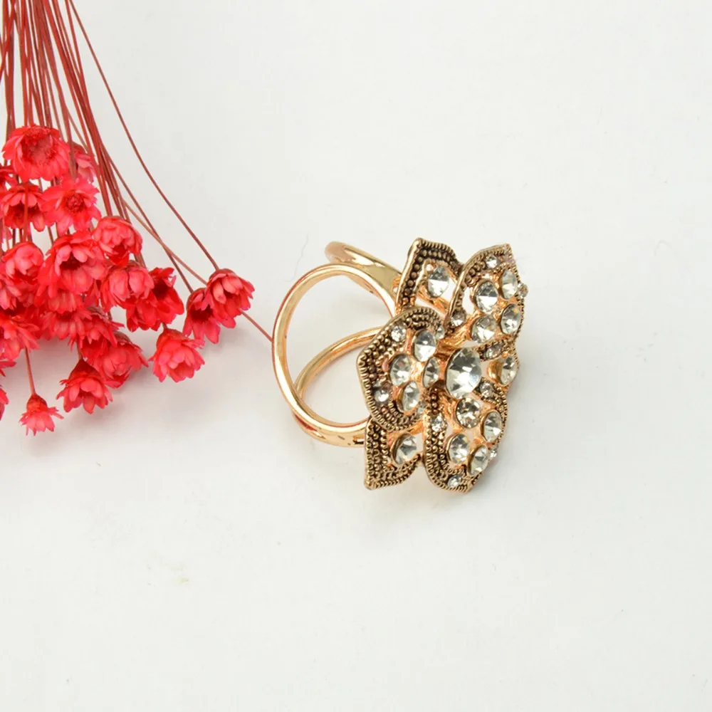 MZC Bijoux Accessories Rhinestone Silk Scarf Buckle Flower Pin Brooch Crystal Turkish Jewelry Christmas Gift | Украшения и