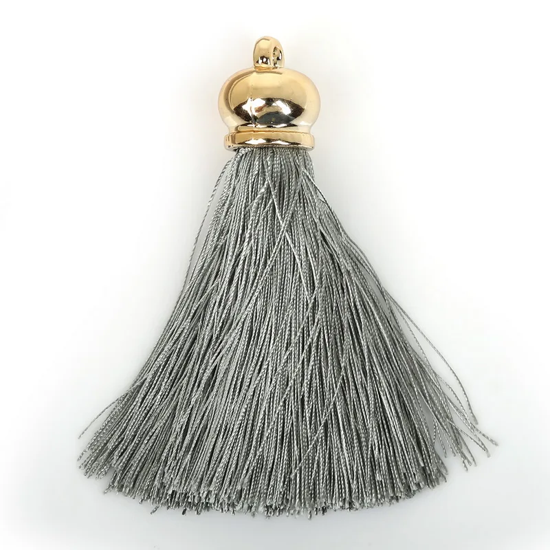 Позолоченный Колокольчик для бижутерии 2 шт./лот 15x70 мм|tassel diy|tassel mixedtassel gold |