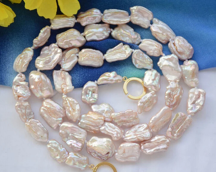 Ожерелье с жемчугом длиной 32 дюйма 20 мм | Украшения и аксессуары