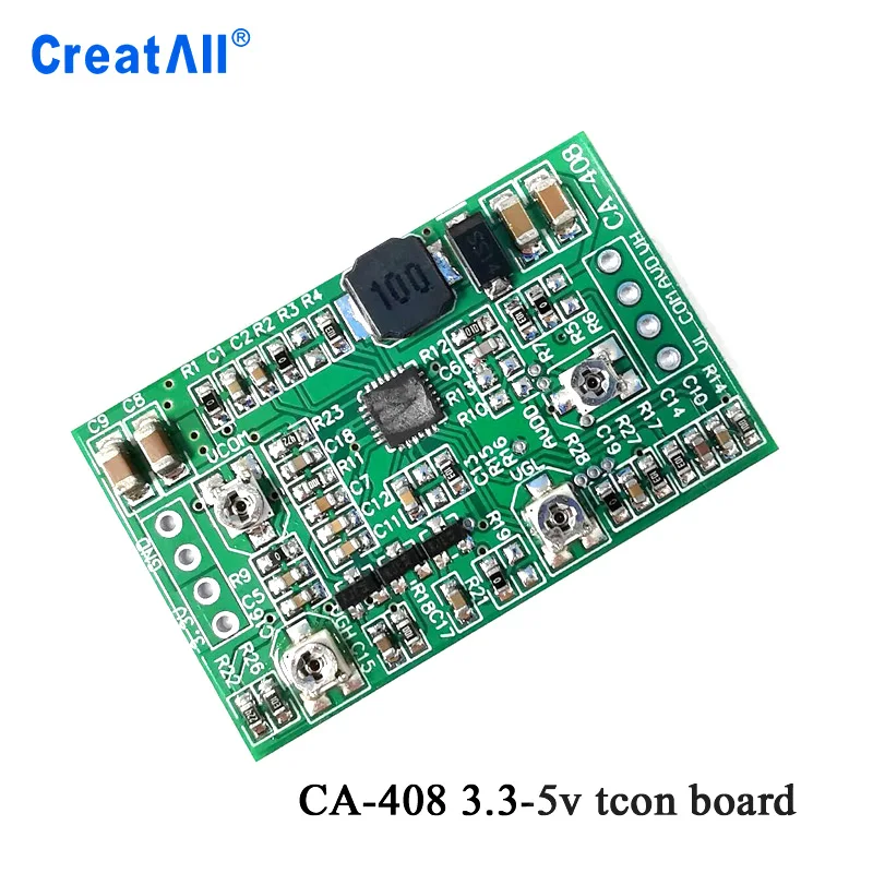 CA-408 Boost плата модуль lcd TCON плата VGL VGH VCOM. AVDD 4 регулируемая