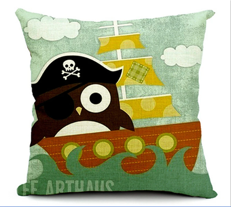 5 шт./лот высококачественные толстые хлопковые льняные подушки в пасторальном