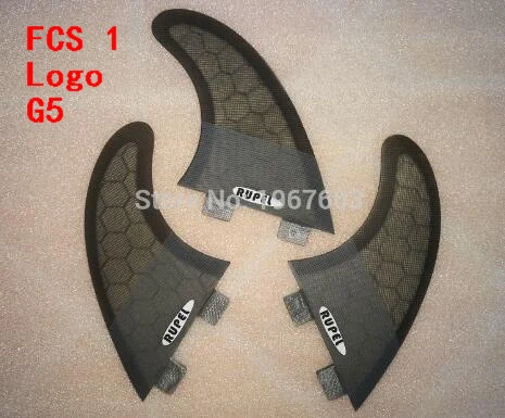 Большая сетка FCS II плавники для серфинга G5 GL холодный серый плавник для серфинга Tri набор аксессуаров для серфинга фольга - Цвет: FCS 1 GL Logo