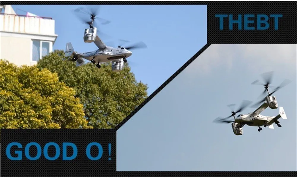 Новая версия 2,4 Ghz 4.5CH RC 3D Osprey вертолет на радиоуправлении RTF готов к полету с гироскопом и светильник