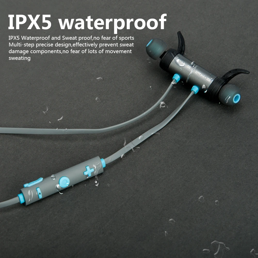 Wearpai BX343 Беспроводной Bluetooth наушники Водонепроницаемый IPX5 Спорт Бег|Наушники и
