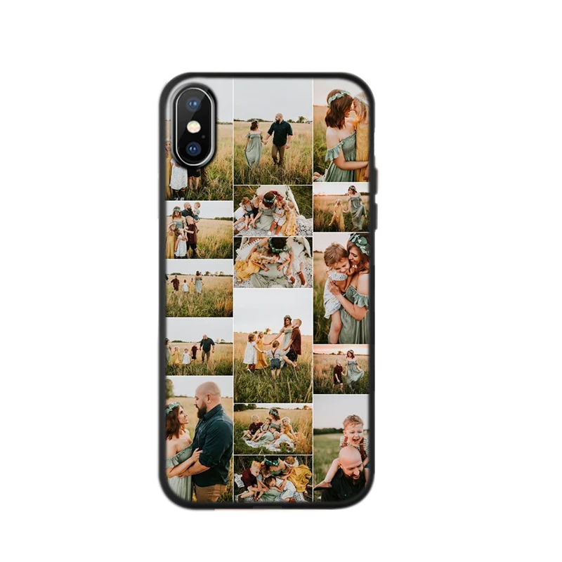 Customiized Soft TPU Case For iPhone X 6 6S 7 8 Plus 10 XR XS Max Custom Picture Personalized Cover Coque Gift Cus606 |