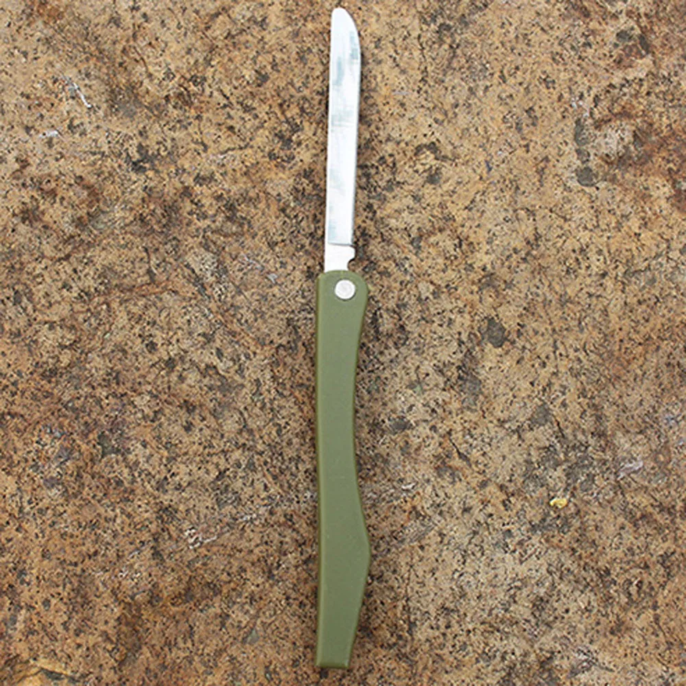 Портативные складные Трехкомпонентные столовые приборы из нержавеющей стали