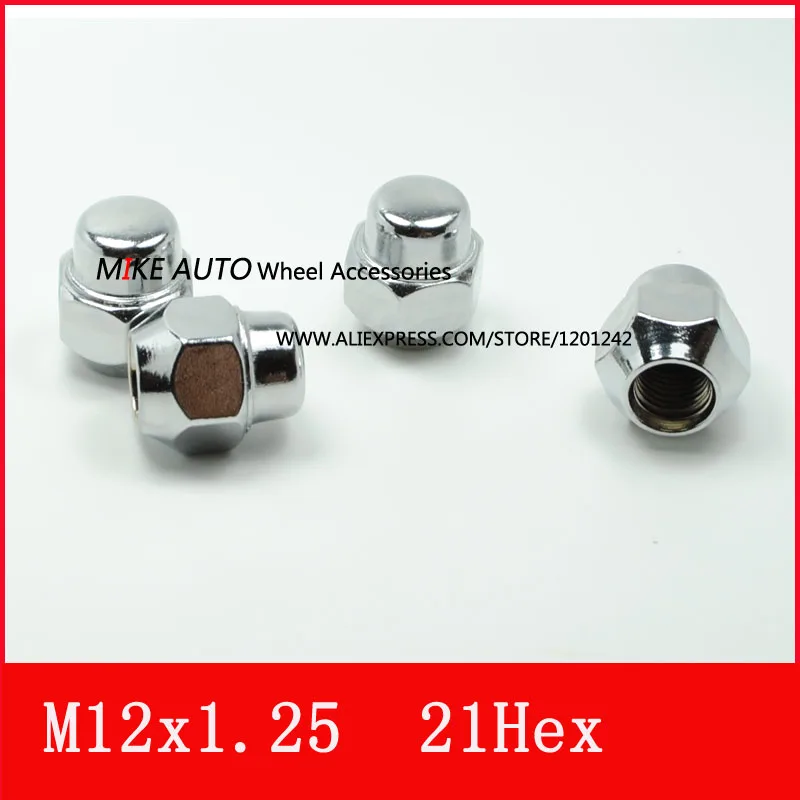 20 шт. M12x1.25 гайки для колес M12X1.25 Nissan солнечное сильфи TIIDA Qashqai X Trail Bluebird teana|lug nuts|wheel