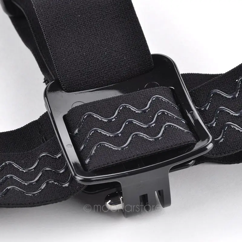 Эластичный регулируемый ремень для крепления на голову нагрудный пояс с