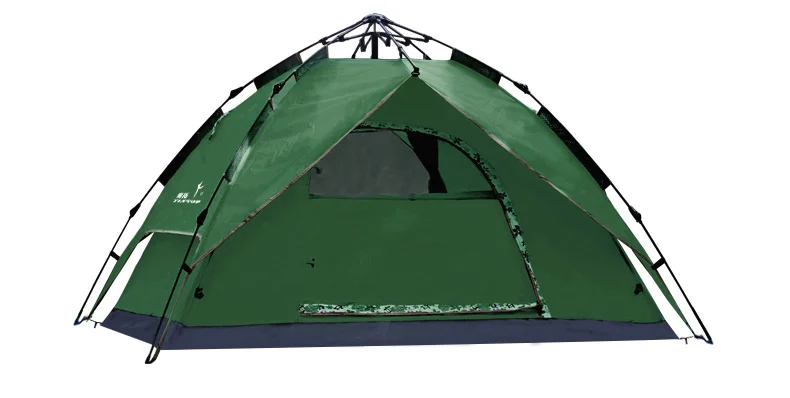 FLYTOP, двухслойная палатка для кемпинга, беседка, для улицы, 3-4 человека, автоматические палатки, зима, 4 сезона, для рыбалки, семейные, вечерние, туристические палатки