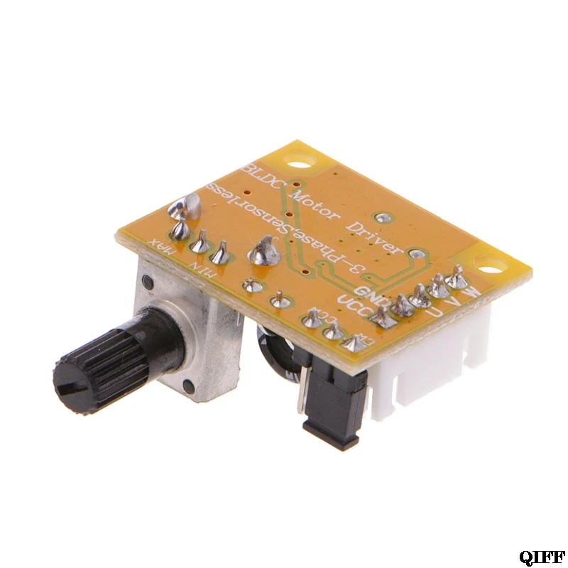DC 5 V-12 V 2A 15W Бесщеточный Регулятор скорости двигателя без зала BLDC плата драйвера Mar28