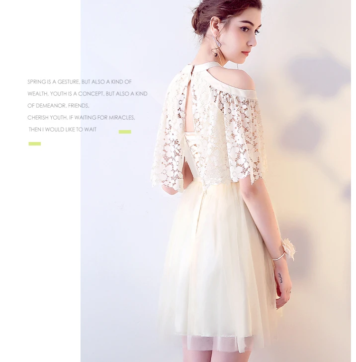 

short off the shoulder champagne spring elegant dress women's cocktail and formal party dresses parties under 50 ball gown H4124