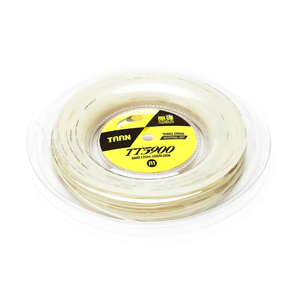 TAAN TT5900 sensitonal cosy (200 м синтетическая струна для теннисной ракетки)|synthetic gut tennis string|gut