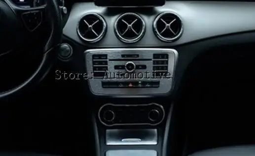 Хромированная наклейка на панель консоли для Mercedes Benz CLA 200 220 2014 2015|for mercedes benz|mercedes
