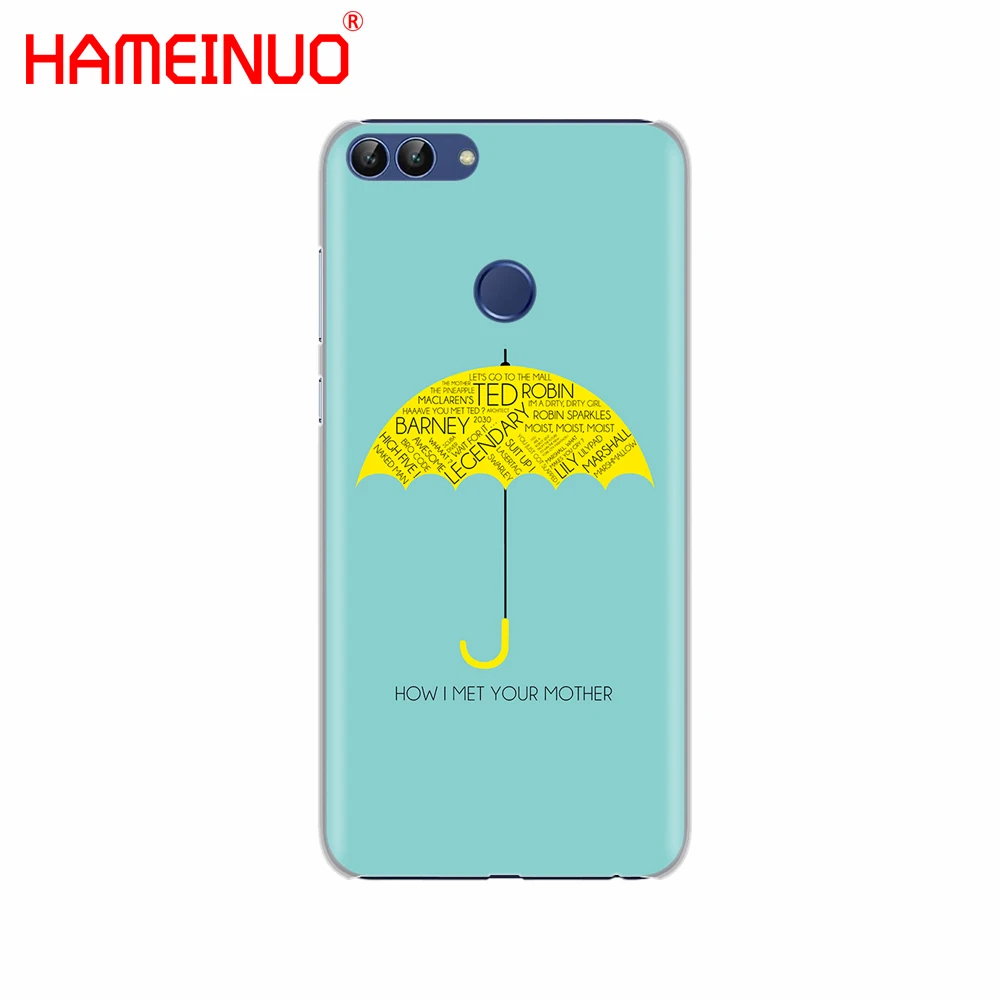 HAMEINUO Как я встретил вашу маму himym цитаты Чехол для мобильного телефона huawei Honor Y5 7C