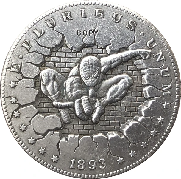 Хобо никель 1893 S копия монеты доллара США Моргана|copy coins|copy dollar coincopy coins |