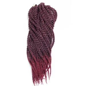 Qp волос 3D кубическое плетение, на крючках, косички, эффектом деграде (переход от темного к 22 