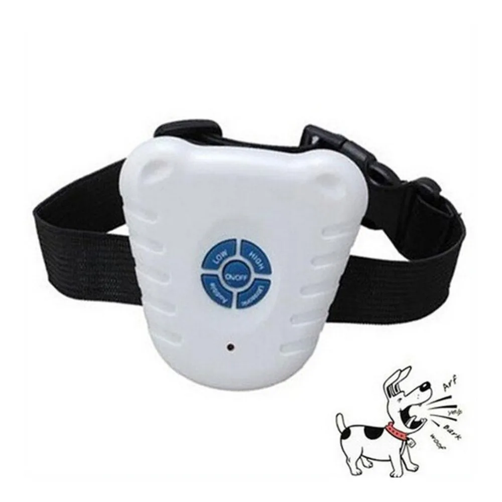 Ultrasonic No Anti Barking Collars for Pets Dogs Repeller Stop Bark Control Collar Training Trainer Device Supplies Tool | Дом и сад