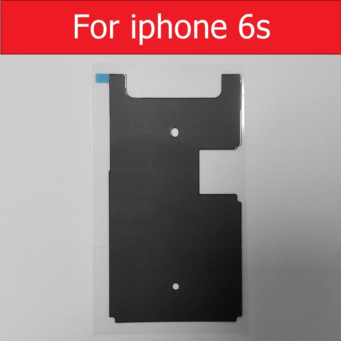i6s Термостойкая наклейка ЖК-дисплея металлическая чехол для iPhone 5 5S 5c se 6 6s 8 Plus X XR XS MAX теплоизоляция отвода клея - Цвет: i6s
