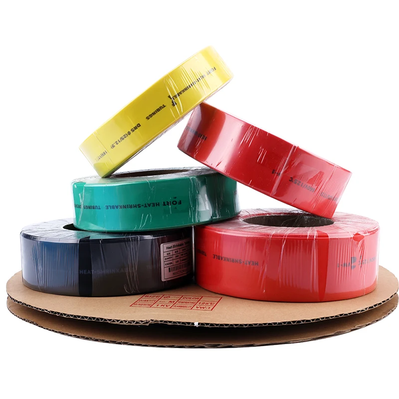 ELECALL Black Red Heat Shrink Tube Assortment Wrap Electrical Insulation Cable Tubing Polyolefin SGS ROHS 200m | Обустройство дома