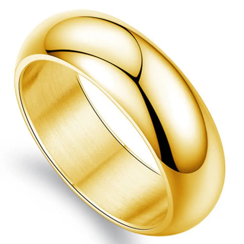 MANGOSKY романтической свадьбы Кольца для возлюбленной золото Цвет парные кольца из