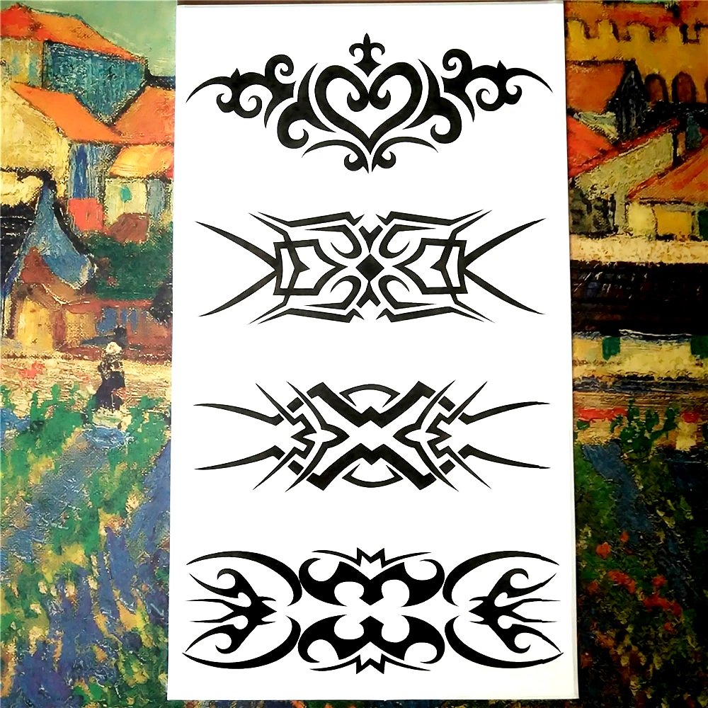 Тату Наклейка на стену 10 х17 см водостойкая|flash tattoo stickers|flash tattootattoo sticker |