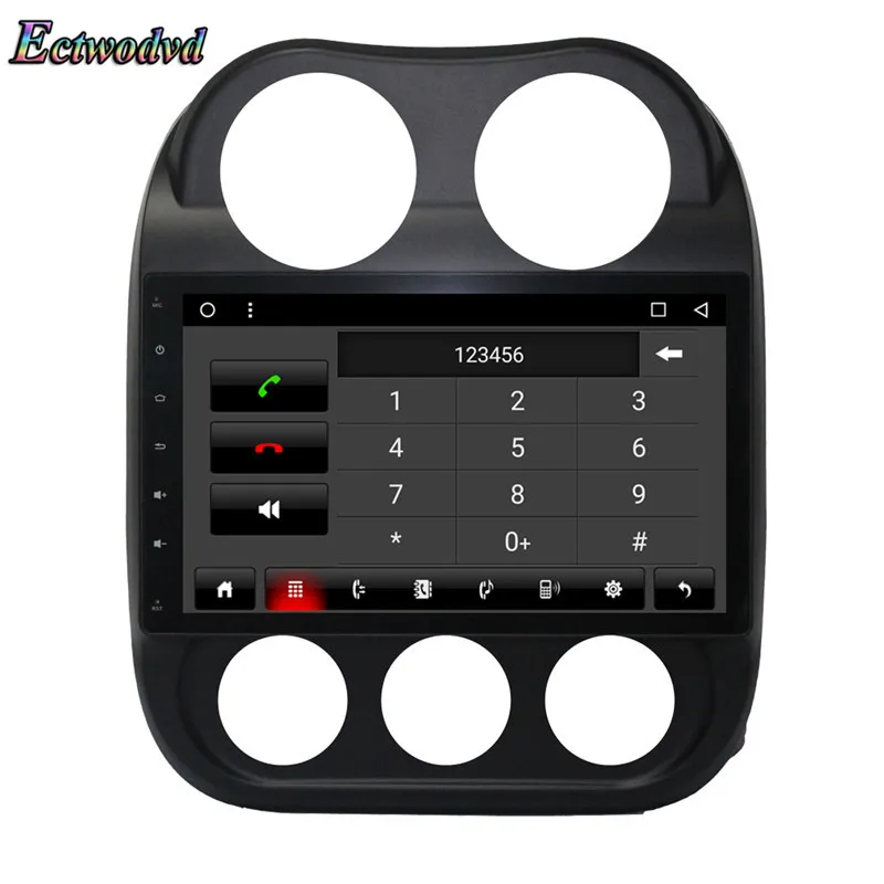 Ectwodvd Octa Core Android 8 1 автомобиль радио gps навигации для JEEP Compass 2010 2011 2012 2013 2014 2015