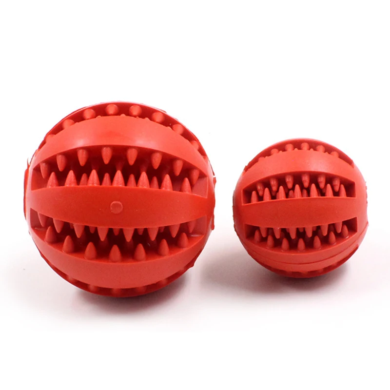 Для домашних собак жевательный игрушки чистящие шары арбузы в форме зубов
