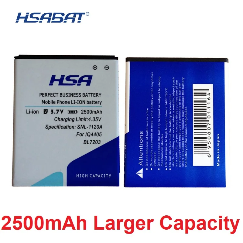 2500mAh BL7203 мобильный телефон аккумулятор для Fly IQ4405 IQ4413|phone battery nokia|phone chargerphone power