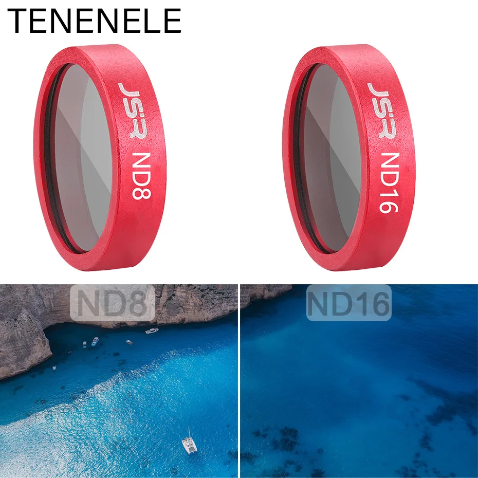 TENENELE Дрон камера фильтр ND 8 16 фильтры для DJI Mavic 2 зум поляризационный/Полярная Звезда 6 фильтр для дрона аксессуары для Mavic2 Zoom