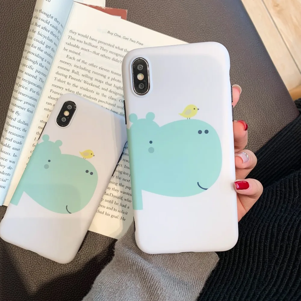 ORYKSZ милые панели телефона с рисунком для iphone XS Max чехол X XR 8 7 6 S плюс крышка моды
