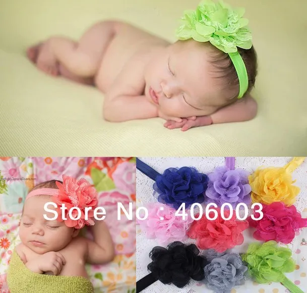 Wholesale Baby Girls Elastic headband Children s Hair  accessories Free Shipping