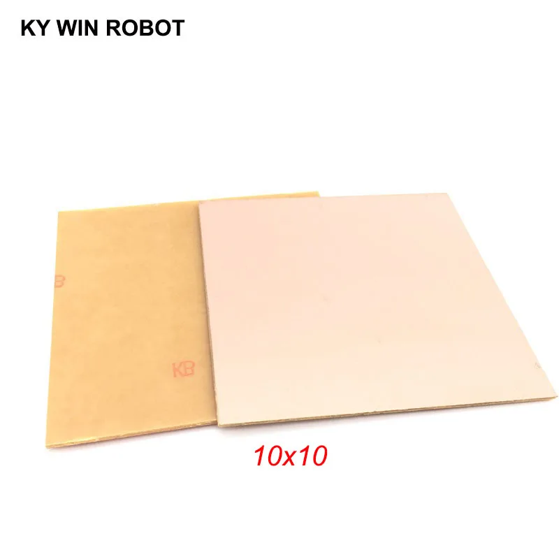1 шт. PF PCB 10*10 см односторонняя медная плакированная пластина сделай сам набор