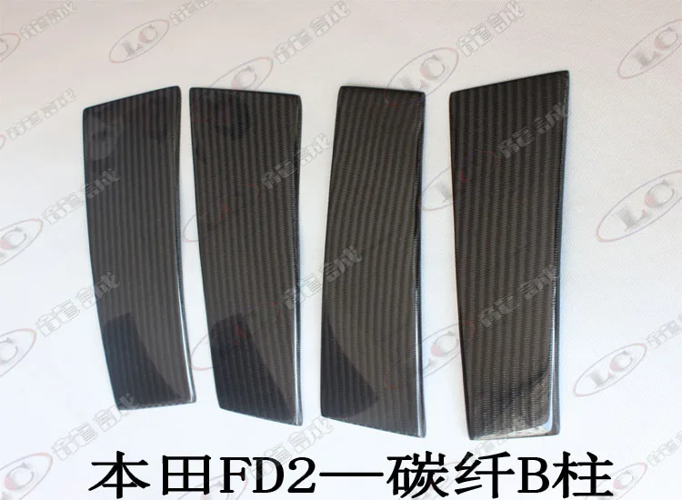 

Fit for HONDA CIVIC FD2 B column true carbon fiber refitted decorative piece B column