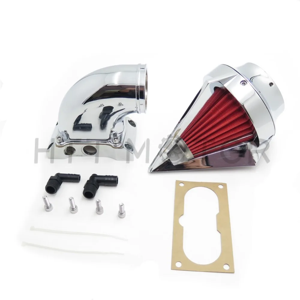 Aftermarket free shipping motorcycle parts Cone Spike Air Cleaner kit intake for Kawasaki All Vulcan 2000 Classic LT CHROME | Автомобили и