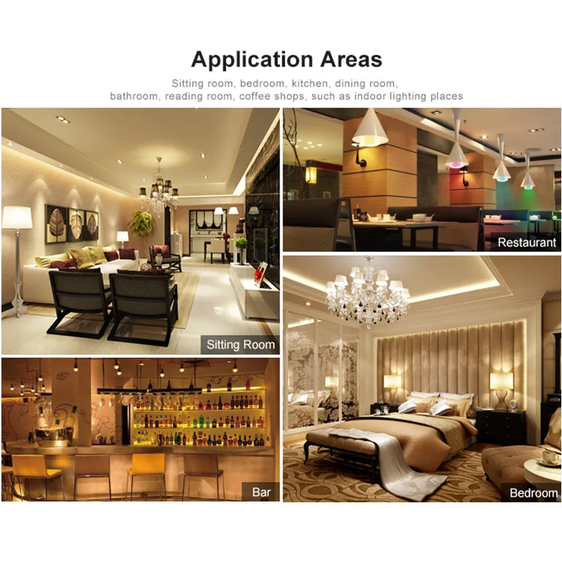 Mi Light с регулируемой яркостью RGBW RGBWW умная Светодиодная лампа RGB + CCT 4W 5W 6W 9W 12W