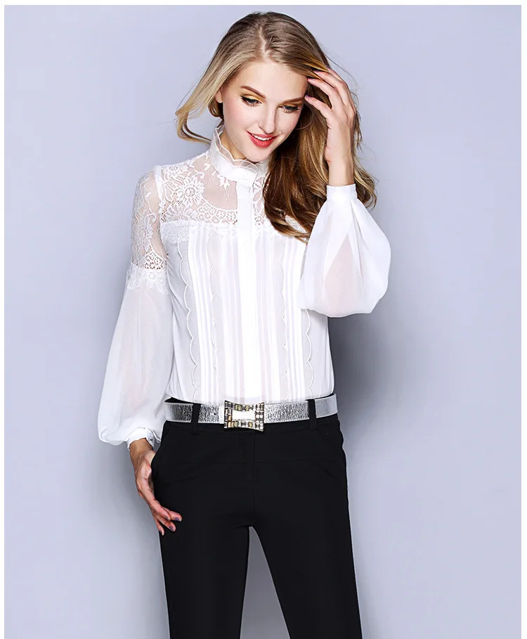 Весна 2016 новая одежда в Европе и шелковые рубашки с длинным рукавом 44|spring 2016|long