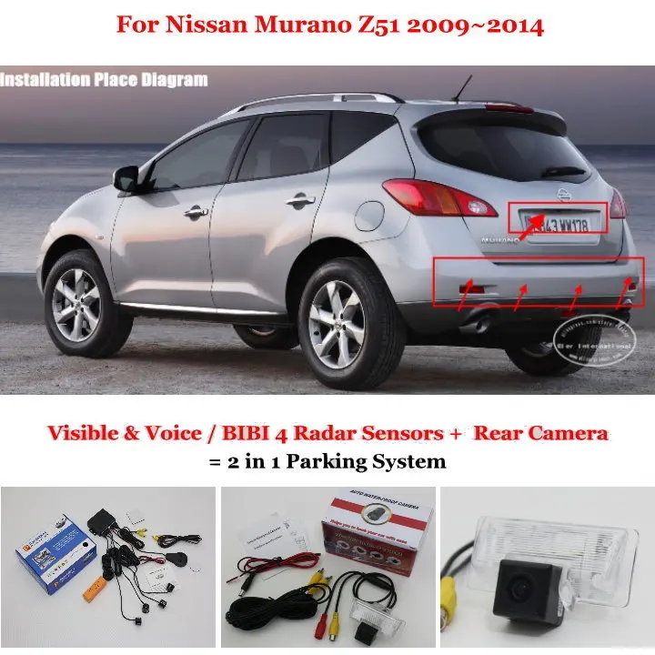Датчик парковки s для Nissan Murano Z51 датчик заднего вида 2009 ~ 2012 2013 2014|parking sensor|car parking
