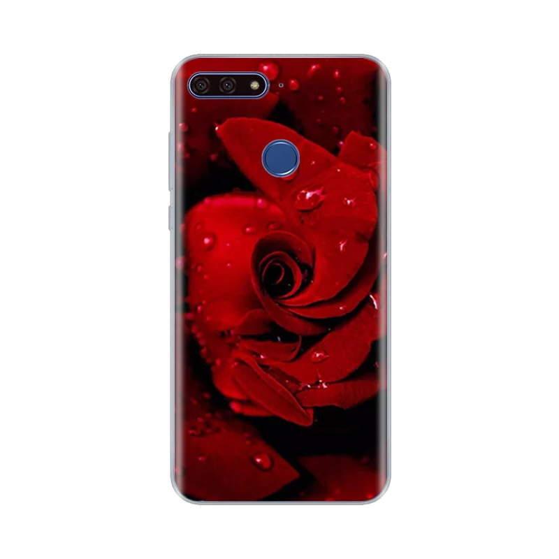 Для huawei Honor 7A pro 5,7 дюймов AUM-L29 Чехол Мягкий Силиконовый ТПУ для телефона задняя крышка 360 Защитный чехол для huawei Honor 7A pro 7aPRO