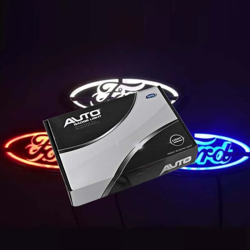 Shenlao Car Styling led Badge Logo Light for Hyundai solaris tucson santa fe getz elantra i40 i10 ix35 accessories Emblem lamp | Автомобили
