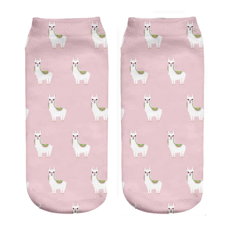 Детские носки для девочек и мальчиков бегущая цыпленка из мультфильма Альпака