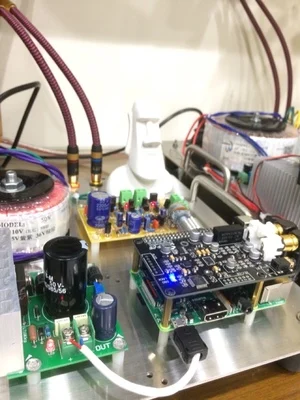OLED ES9038q2m OPA1612 Op ies 32 бит/384 K DSD128 для Raspberry pi 2B 3B 3B+ декодер DAC цифровая вещательная плата G4-001
