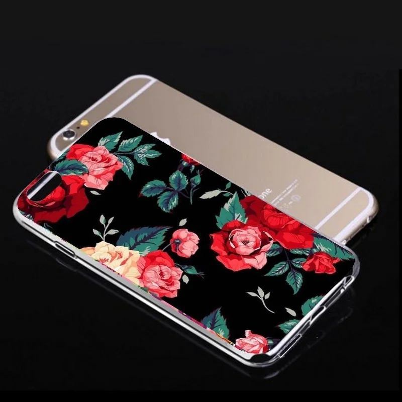 KISSCASE цветочный чехол для samsung Galaxy A5 J5 J7 2016 2017 примечание 9 8 S7 цветок листья узор S9 S8