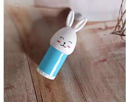 1 шт. Новое поступление DIY Мини милый кролик мультфильм губная помада трубка Макияж инструмент домашний пустой бальзам для губ трубка многоразовые бутылки