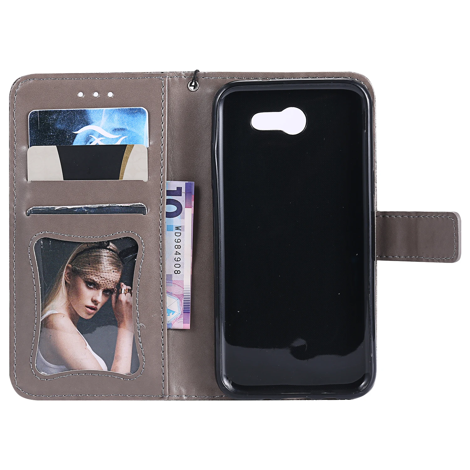 Flip Case for Samsung J3 2017 USA Version Emerge J 3 SM J327 SM-J327 SM-J327A SM-J327P J327R4 Phone Cover | Мобильные телефоны и