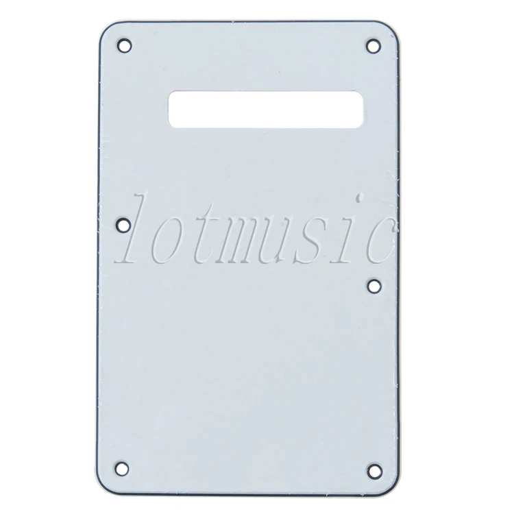 3 слойная жемчужная белая черная электрическая задняя панель для гитары Tremolo Trem